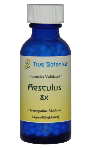 Aesculus 8X homeopathic medicine by True Botanica