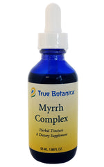 Myrrh Complex Herbal Tincture by True Botanica dietary supplement