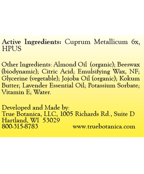 Cuprum Cream Homeopathic Medicine Medicine by True Botanica