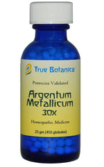 Argentum Metallicum 30X homeopathic medicine by True Botanica