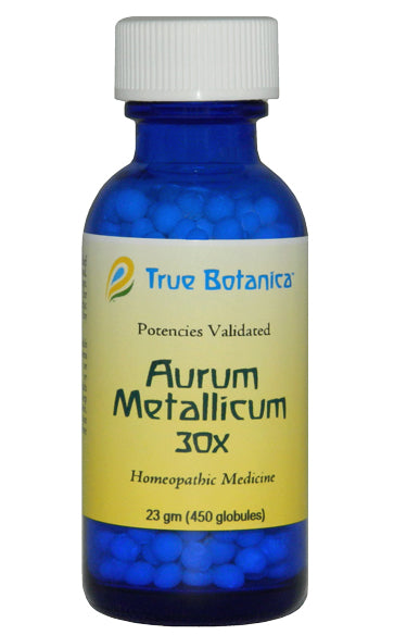 Aurum Metallicum30X homeopathic medicine by True Botanica