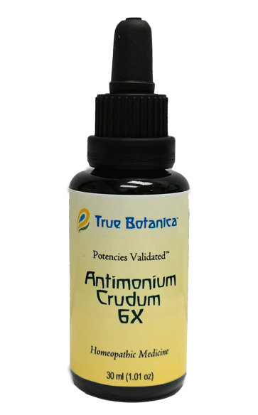 Antimonium Crudum 6X