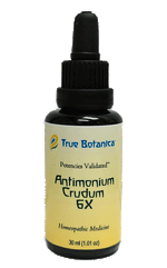 Antimonium Crudum 6X