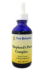 Shepherd's Purse Complex Herbal Tincture by True Botanica dietary supplement