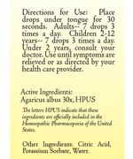 Agaricus Albus 30X Homeopathic Medicine by True Botanica