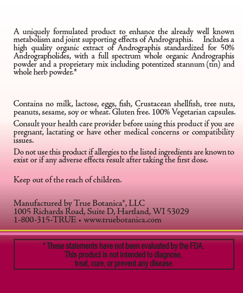 Andrographis ML by True Botanica