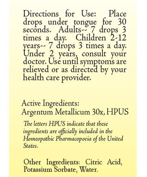 Argentum Metallicum 30X