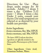 Arnica 30X homeopathic medicine by True Botanica