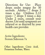 Ferrum Sidereum 7X by True Botanica