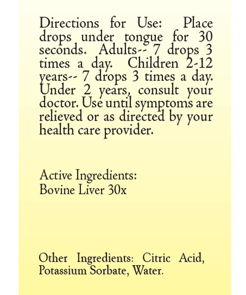 Hepar (Liver) 30X by True Botanica