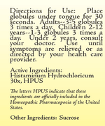 Histaminum Hydrochloricum 30x