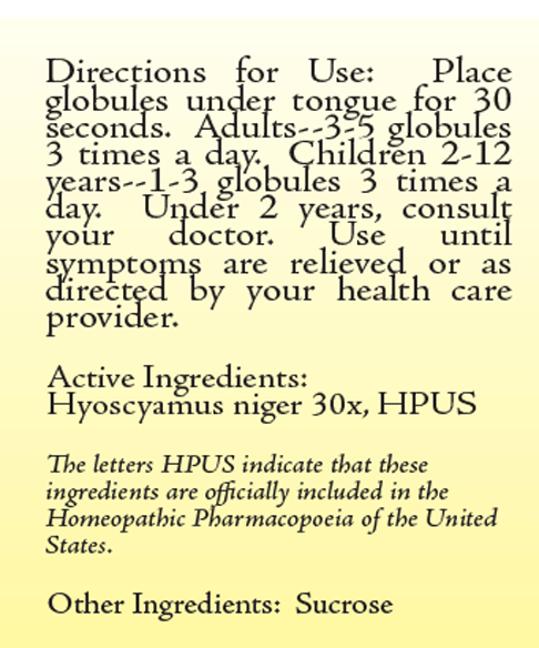 Hyoscyamus Niger 30X