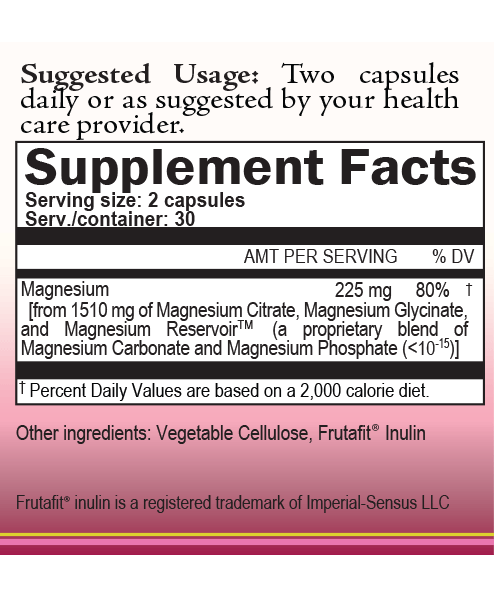 Magnesium Reservoir by True Botanica