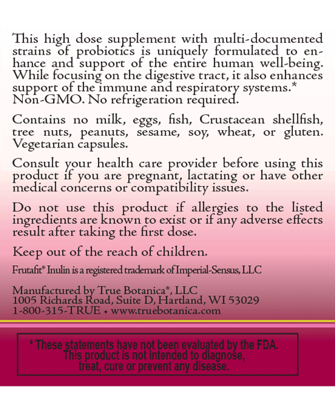 Probiotics Ultra by True Botanica