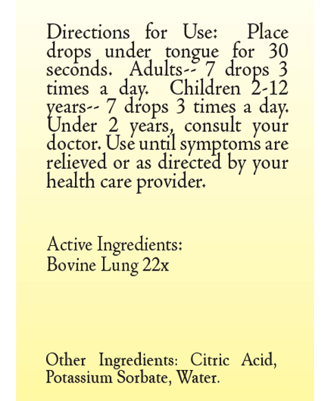 Pulmo (Lung) 22X by True Botanica