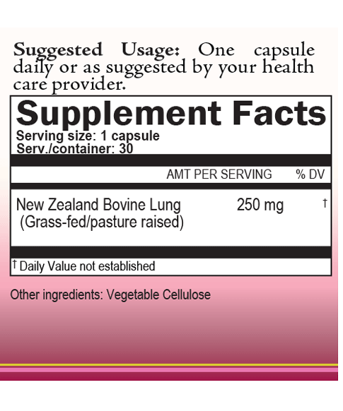 Pulmo (Lung) by True Botanica