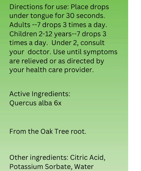 Quercus Radix 6X