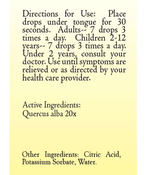 Quercus Radix-Cinis 20X by True Botanica