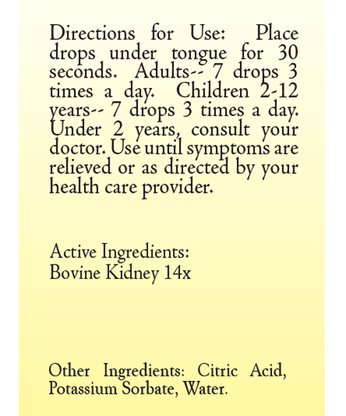 Renes (Kidney) 14X by True Botanica