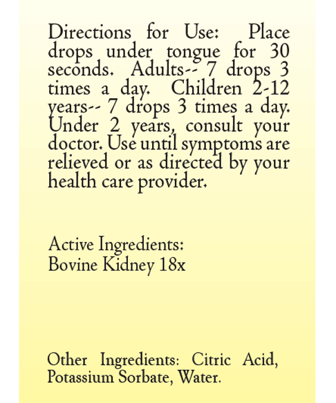 Renes (Kidney) 18X by True Botanica