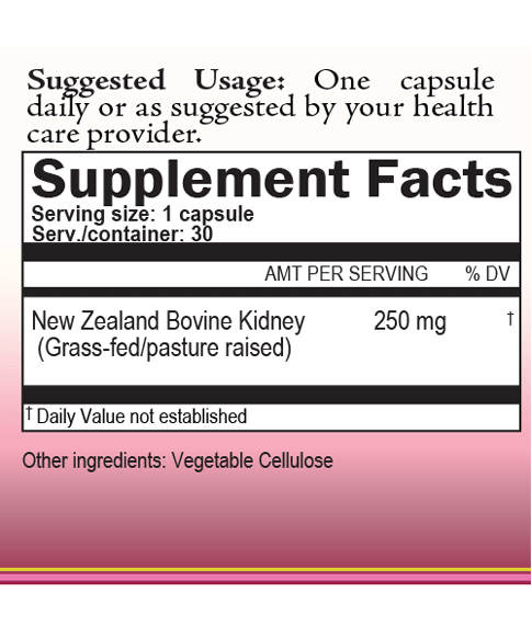 Renes (Kidney) by True Botanica