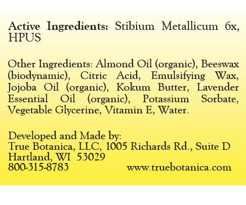 Stibium Cream Homeopathic Medicine by True Botanica