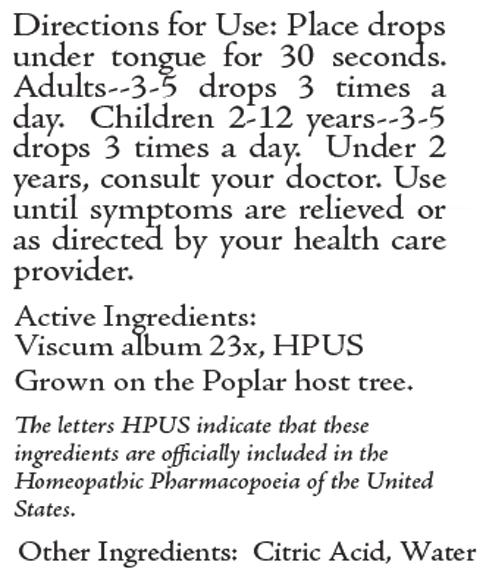 Viscum Populus RK 23X