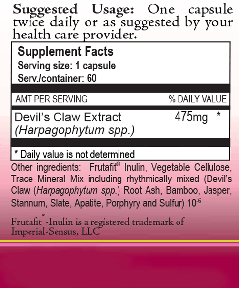 Devil's Claw Plus by True Botanica