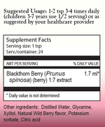 Blackthorn Tonic by True Botanica dietary supplement  box