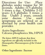 Calc Phos 30X Homeopathic medicine by True Botanica