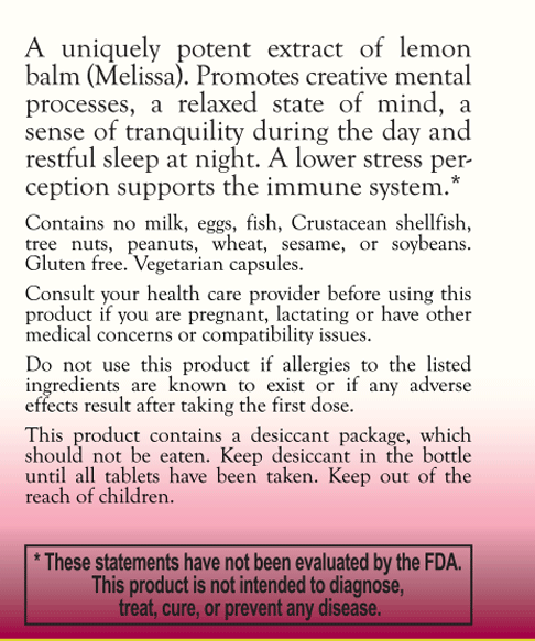 Clear and Calm by True Botanica