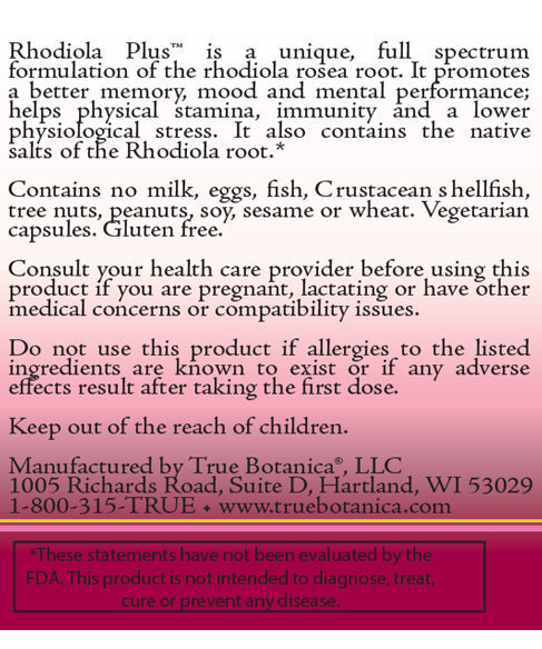 Rhodiola Plus™