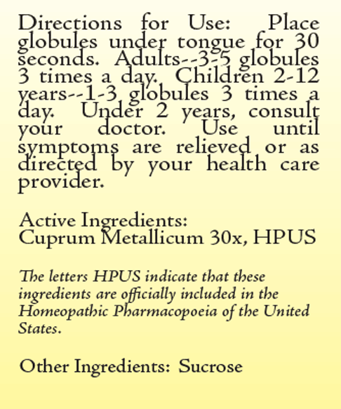 Cuprum Metallicum 30X