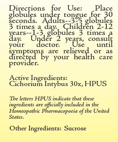 Cichorium Intybus 30X