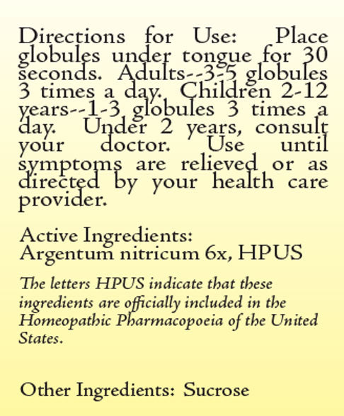 Argentum Nitricum 6X homeopathic medicine by True Botanica