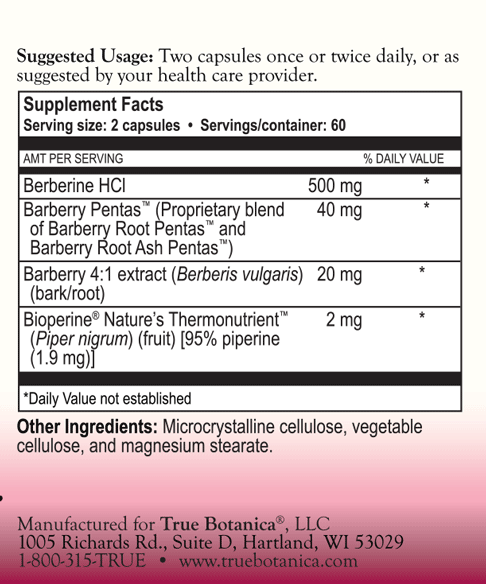Berberine Plus by True Botanica