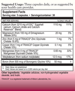 Calcium Am-PM by True Botanica supplement box
